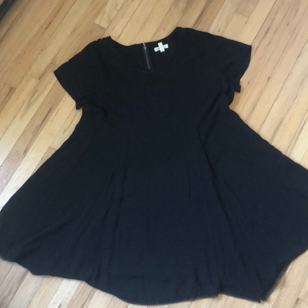 Silence & Noise Raw Hem Dress